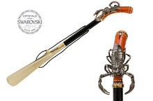 LUXURY SCORPION – Încălțător auriu cu detalii negre | Pasotti