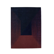 Covor cu motive geometrice PURRO TERRACOTA