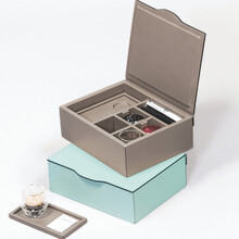 Organizator mic pentru capsule, cu doua cupe pentru espresso Sieger, SAINT GERMAIN
