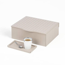 Organizator mic pentru capsule, cu cupe pentru expresso, SAINT-GERMAIN, Lines