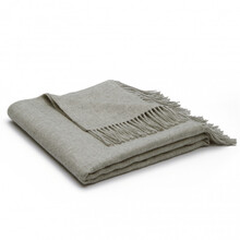 AMANDA Gri – Pled elegant din lână de alpaca hipoalergenică | Nobilis