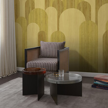 PONTI – Tapet panoramic cu efect de marchetărie din lemn de la Nobilis