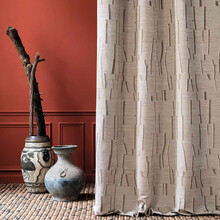 LITHO – Jacquard chenil cu linii verticale inspirate de litografii, Nobilis Paris