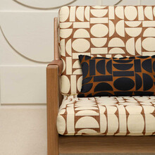 FJORD – Țesătură jacquard retro scandinav cu motive geometrice Lelièvre Paris