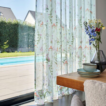 HAYFIELD – Perdea Imprimată Din Vâscoză, In Și Poliester Cu Design Floral Artistic