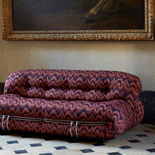 BARGELLO – Țesătură statement cu model geometric și culori vibrante