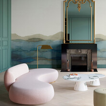 ACQUA ALTA – Tapet Panoramic cu Efect Acuarelă