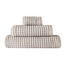 AURA Fog - Set de prosoape gofrate premium din bumbac 100%