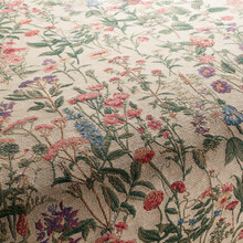 BRIENNO – țesătură goblen cu flori de câmp