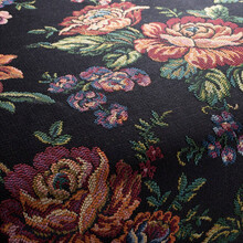 LOMBARDIA – Țesătură goblen floral romantic cu trandafiri