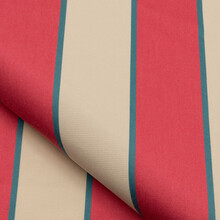 MALAPARTE – Țesătură jacquard premium cu dungi late în stil french clasic