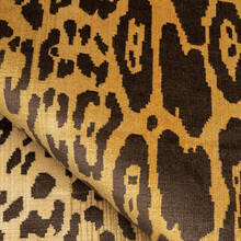 VELOUR LEOPARD – Catifea luxoasă Maison Nobilis cu motive de leopard
