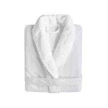 Halat alb de baie EGOIST S – Bumbac egiptean GIZA 600 g/m², moale și elegant
