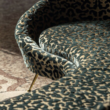 TALISMAN – Țesătură premium din catifea tăiată cu forme organice