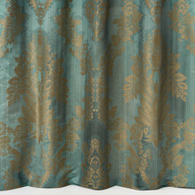 FOSCARINI - Tesatura cu motive vegetale și frunze aurii