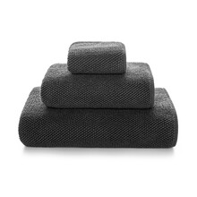 PEARL BLACK - Set de trei prosoape premium