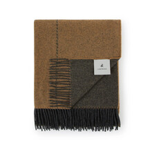 LOUIS – Pled Maro din Lână și Cașmir, cu Model în Carouri