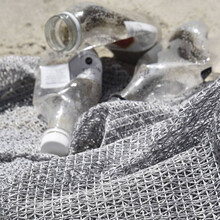 BENU NET – Perdea Tip Plasă Din Plastic Marin Reciclat Cu Design Modern