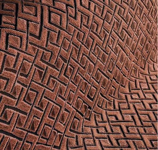 DJEMBE – catifea taiata inspirată din tradițiile textile africane