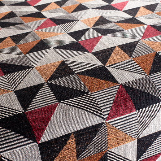 PENNY LANE – Țesătură jacquard retro cu motive geometrice