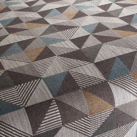 PENNY LANE – Țesătură jacquard retro cu motive geometrice