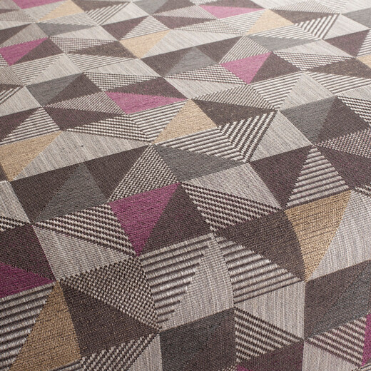 PENNY LANE – Țesătură jacquard retro cu motive geometrice