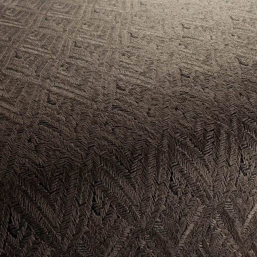 ADAM AND EVE – Țesătură brodată cu ferigi stilizate Art Deco