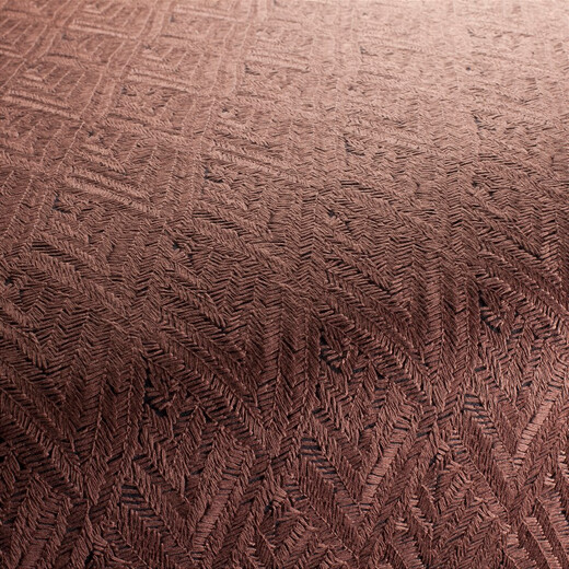 ADAM AND EVE – Țesătură brodată cu ferigi stilizate Art Deco