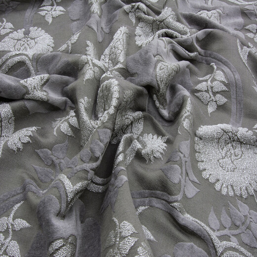 VENEZIA – țesătură jacquard chenille cu model vegetal venețian