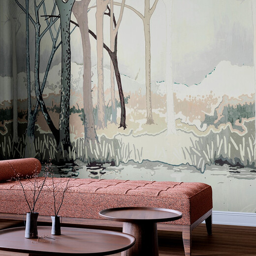 LES NABIS Tapet Panoramic – Design Artistic Inspirat de Natura, Nobilis