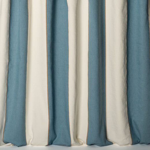 RAYURE MASSALIA – Draperie din in și bumbac cu dungi verticale late