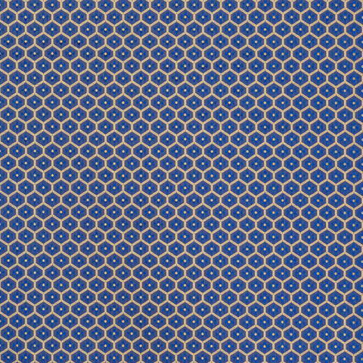 MAJESTIC FIORELLINO – Țesătură italiană cu motive fagure pentru draperii și tapițerie de lux