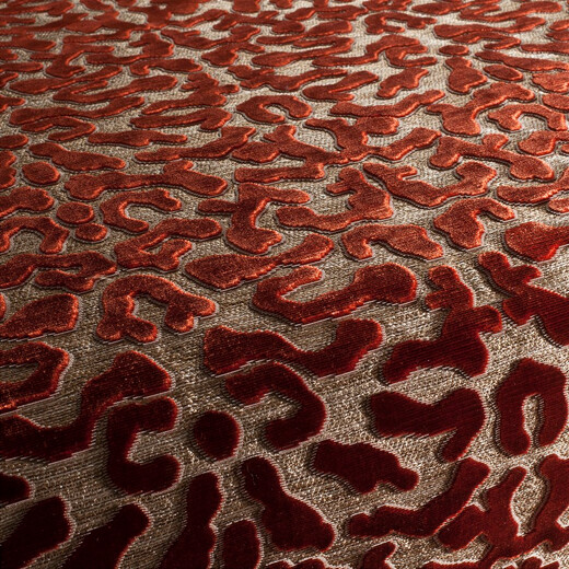 TALISMAN – Țesătură premium din catifea tăiată cu forme organice