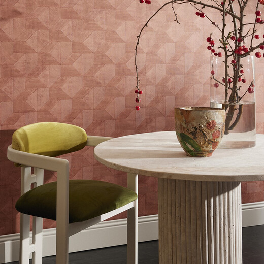 CLAY – Tapet Trompe-l’Œil cu Efect de Faianță Artizanală