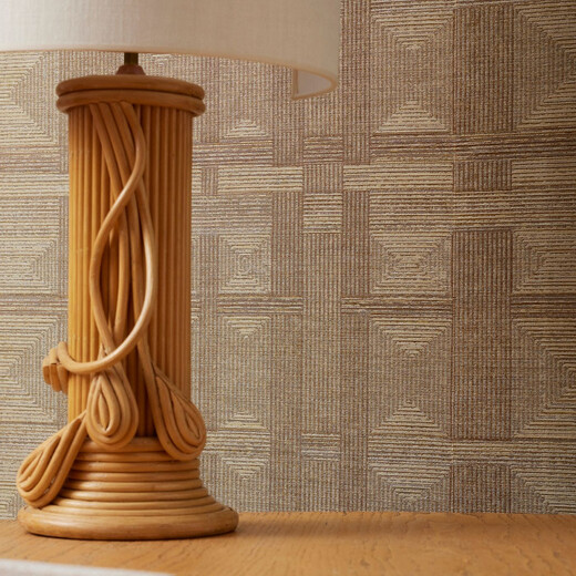 KUBU – Tapet Textil Jacquard cu Motive Geometrice Ton sur Ton