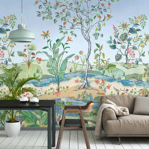 MYTHICA panoramic – peisaj fantastic cu vegetație exotică