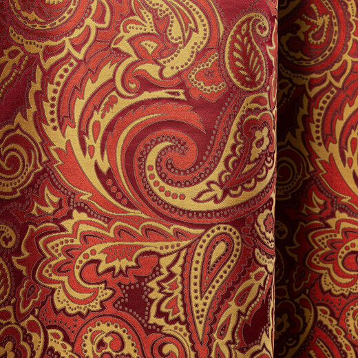 KASHMIR – Țesătură lampas cu motive paisley, eleganță clasică reinterpretată