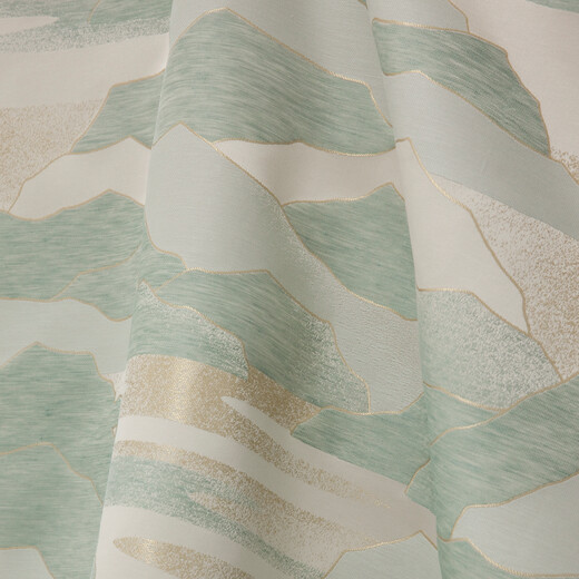 CALANQUE – Țesătură jacquard Lelièvre cu peisaje de coastă din sudul Franței