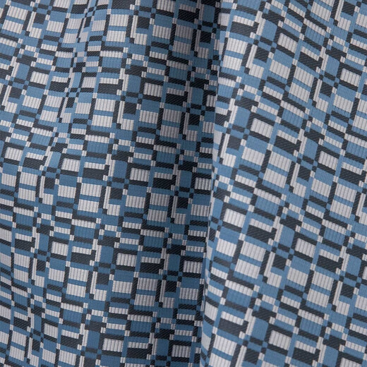 KIOSQUE – Țesătură jacquard geometrică, mat și strălucitor