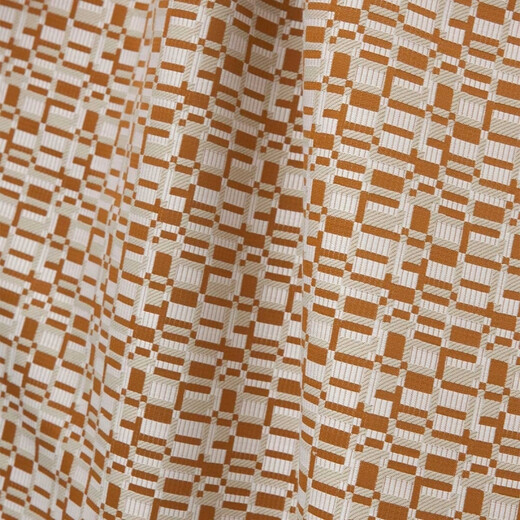 KIOSQUE – Țesătură jacquard geometrică, mat și strălucitor