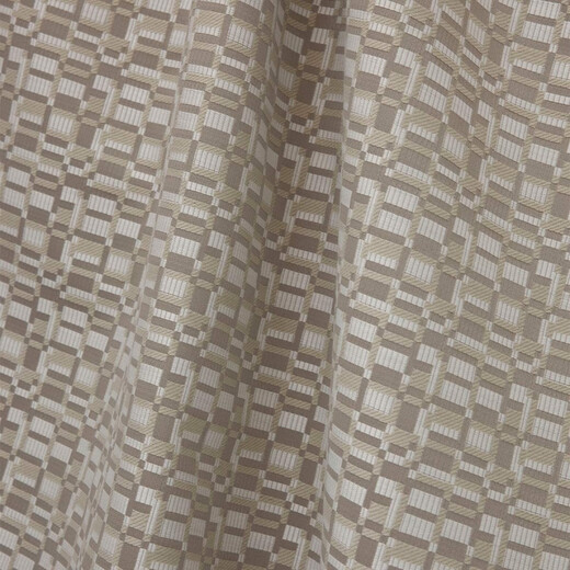 KIOSQUE – Țesătură jacquard geometrică, mat și strălucitor