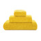 EGOIST MUSTARD set de trei prosoape – rafinament și lux din bumbac egiptean