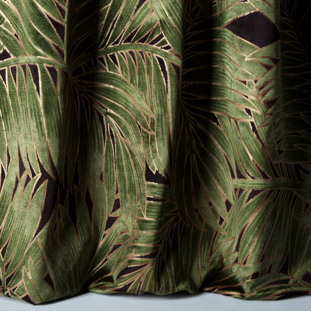 VELOURS CYCAS – catifea imprimată cu motive vegetale de palmieri