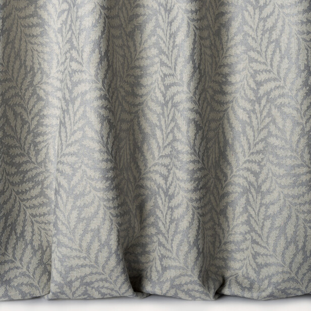 FOUGÈRE – țesătură din lână naturală cu motiv vegetal în relief