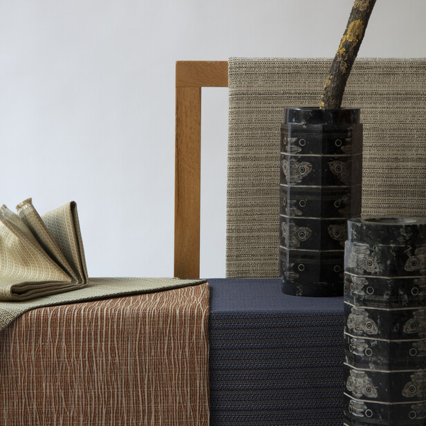 JAKE – țesătură ignifugată cu textură în două tonuri pentru tapițerie și draperii