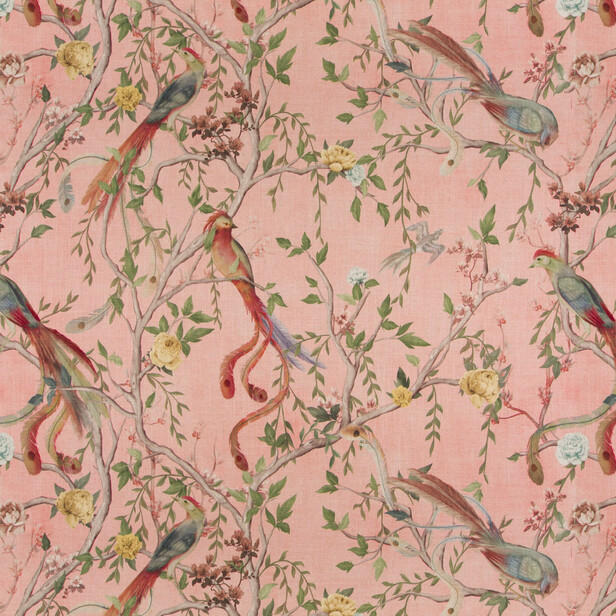 AVVENTURA – Țesătură chinoiserie din viscoză și in, de la Jab Anstoetz