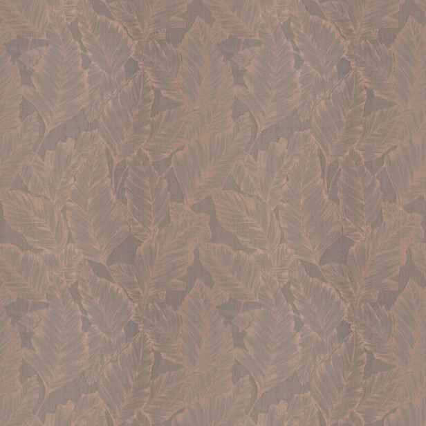 ANCIENT LAND – Jacquard din mătase și in cu frunze aurii Art Nouveau