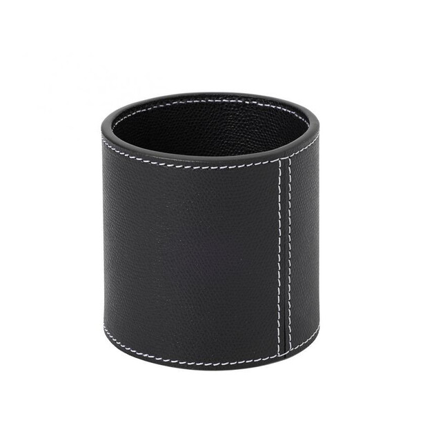 Cutie rotunda pentru creioane, black PHIL
