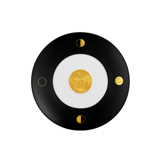 Ceasca pentru espresso cu farfurie AUREOLE CLAIR DE LUNE