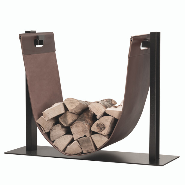 Suport din piele pentru lemne, BORMIO